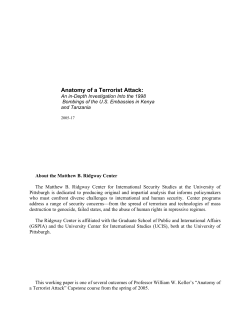Anatomy of a Terrorist Attack - The Web site cannot be found