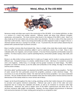 Metals and Alloys