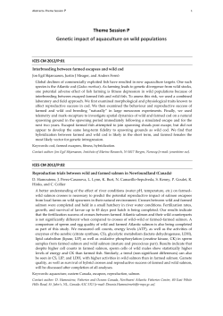 Abstracts Session P_ED