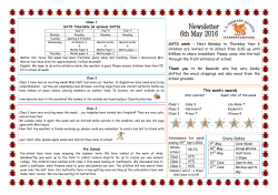 Diary Dates - Harbertonford Primary School