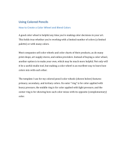 How to Mix Colors Using Colored Pencils