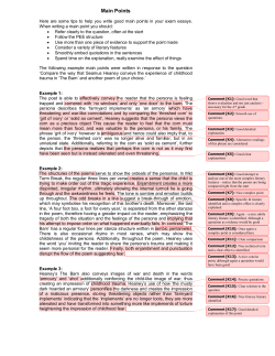 Main Points - mrhoyesgcsewebsite.com