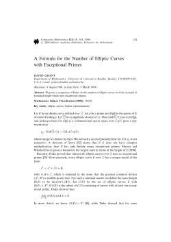 A Formula for the Number of Elliptic Curves with Exceptional Primes