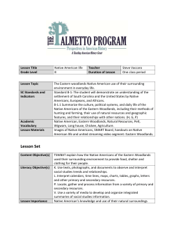 Lesson Plan and Corresponding Materials