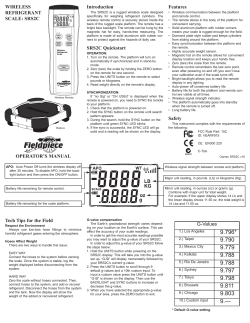 SRS2C - Fieldpiece Instruments