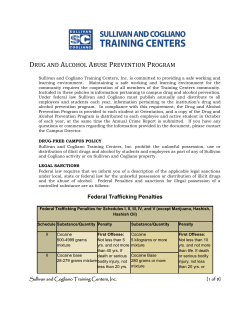 drug and alcohol abuse prevention program