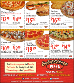 East of Chicago Pizza