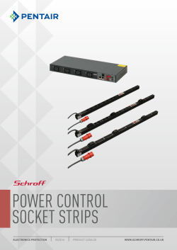 Power Control socket strips