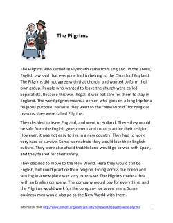 The Pilgrims