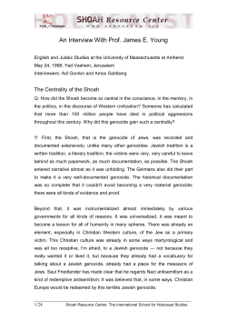 An Interview With Prof. James E. Young