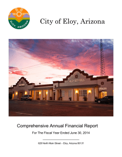 City of Eloy, Arizona