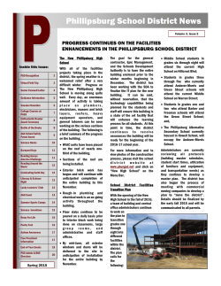 Phillipsburg School District News Phillipsburg School District News