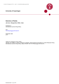 - International Journal of Drug Policy