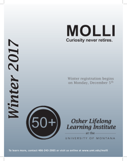 Osher Lifelong Learning Institute