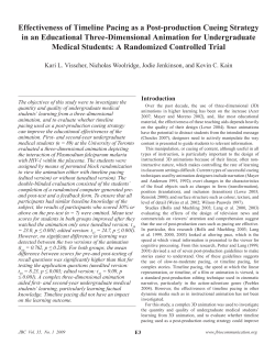 Effectiveness of Timeline Pacing as a Post