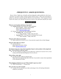 frequently asked questions