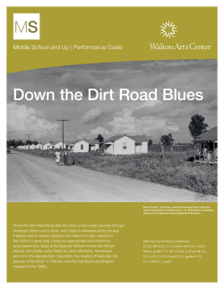 Down the Dirt Road Blues