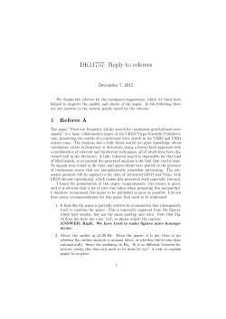 DK11757: Reply to referees
