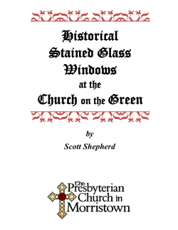 Historical Stained Glass Windows Church on the Green