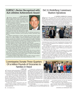 Commissaries Donate Three-Quarters Of a Million Pounds of