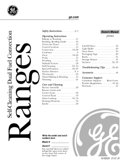 Owner`s Manual - Products