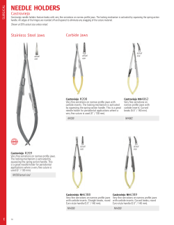 NEEdLE hoLdERS