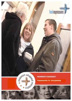 frameworks for discipleship frameworks for discipleship