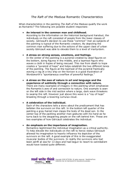 The Raft of the Medusa Romantic Characteristics