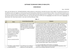 IBPS - India BPO Promotion Scheme - Software Technology Parks of
