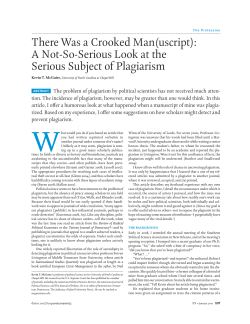 There Was a Crooked Man(uscript): A Not-So