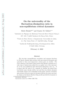 On the universality of the fluctuation