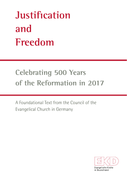 Justification and Freedom