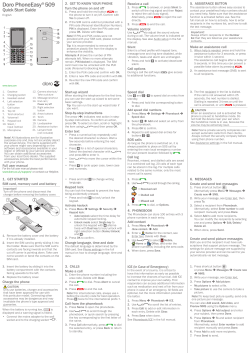 Doro PhoneEasy&reg; 509