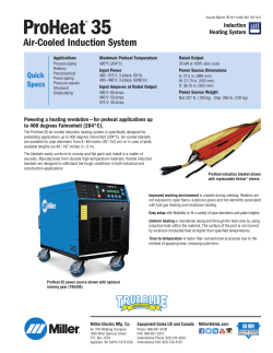 ProHeat 35 Air-Cooled Induction System
