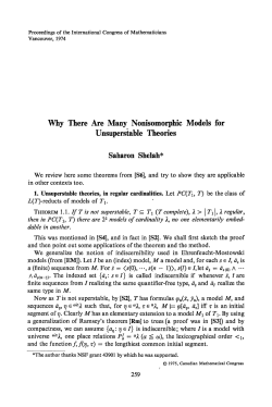 Why There Are Many Nonisomorphic Models for Unsuperstable