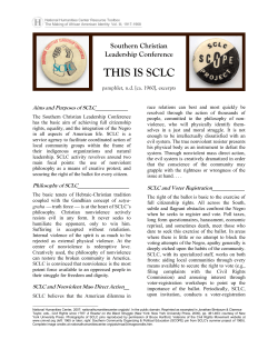 SCLC - National Humanities Center