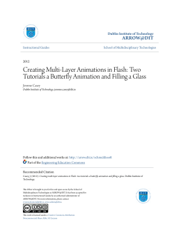 Creating Multi-Layer Animations in Flash: Two