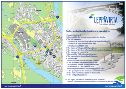 Sights and cultural attractions in Lepp&auml;virta: