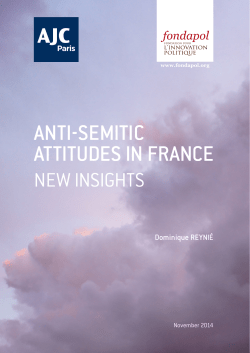 anti-semitic attitudes in france