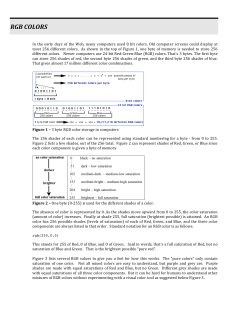 rgb colors - cknuckles