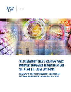 The Cybersecurity Debate: Voluntary Versus Mandatory