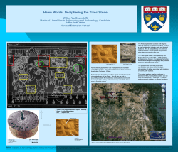 Hewn Words: Deciphering the Tizoc Stone