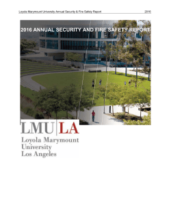 2016 annual security and fire safety report - Public Safety