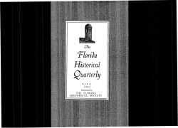 The Florida historical quarterly
