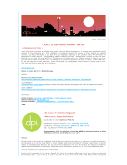 STUDIO XX __ LAUNCH OF ELECTRONIC JOURNAL .DPI #16