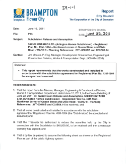 I 9 - City of Brampton