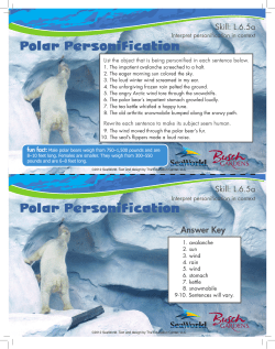 Polar Personification Polar Personification
