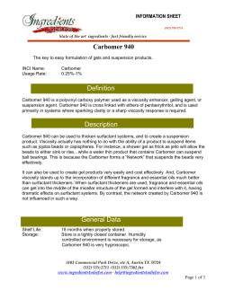 The Product PDF - Ingredients To Die For