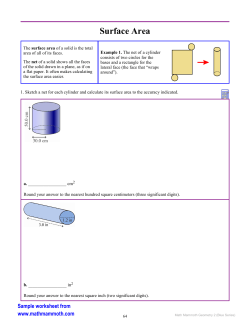Surface Area - Math Mammoth