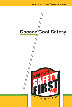 Soccer Goal Safety